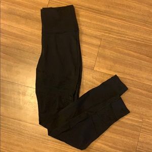 Lululemon Black Mesh Wunder Under
